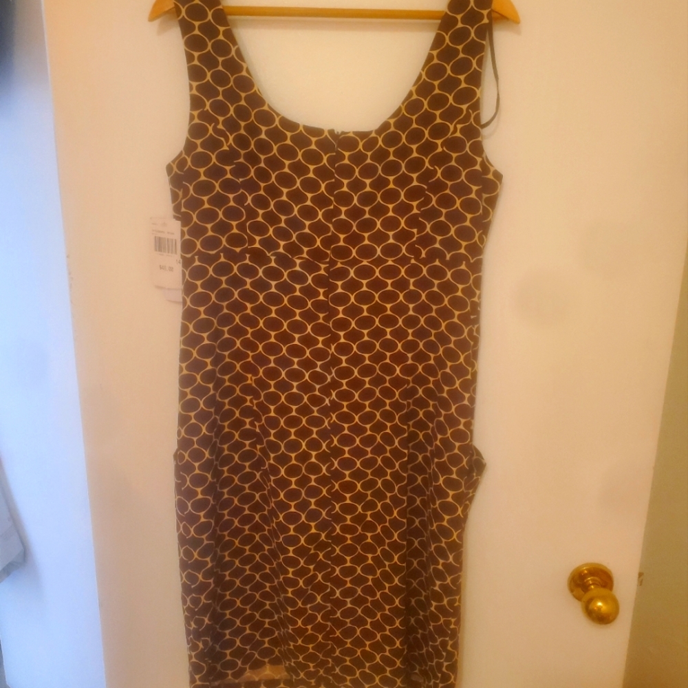Dress with tag on.